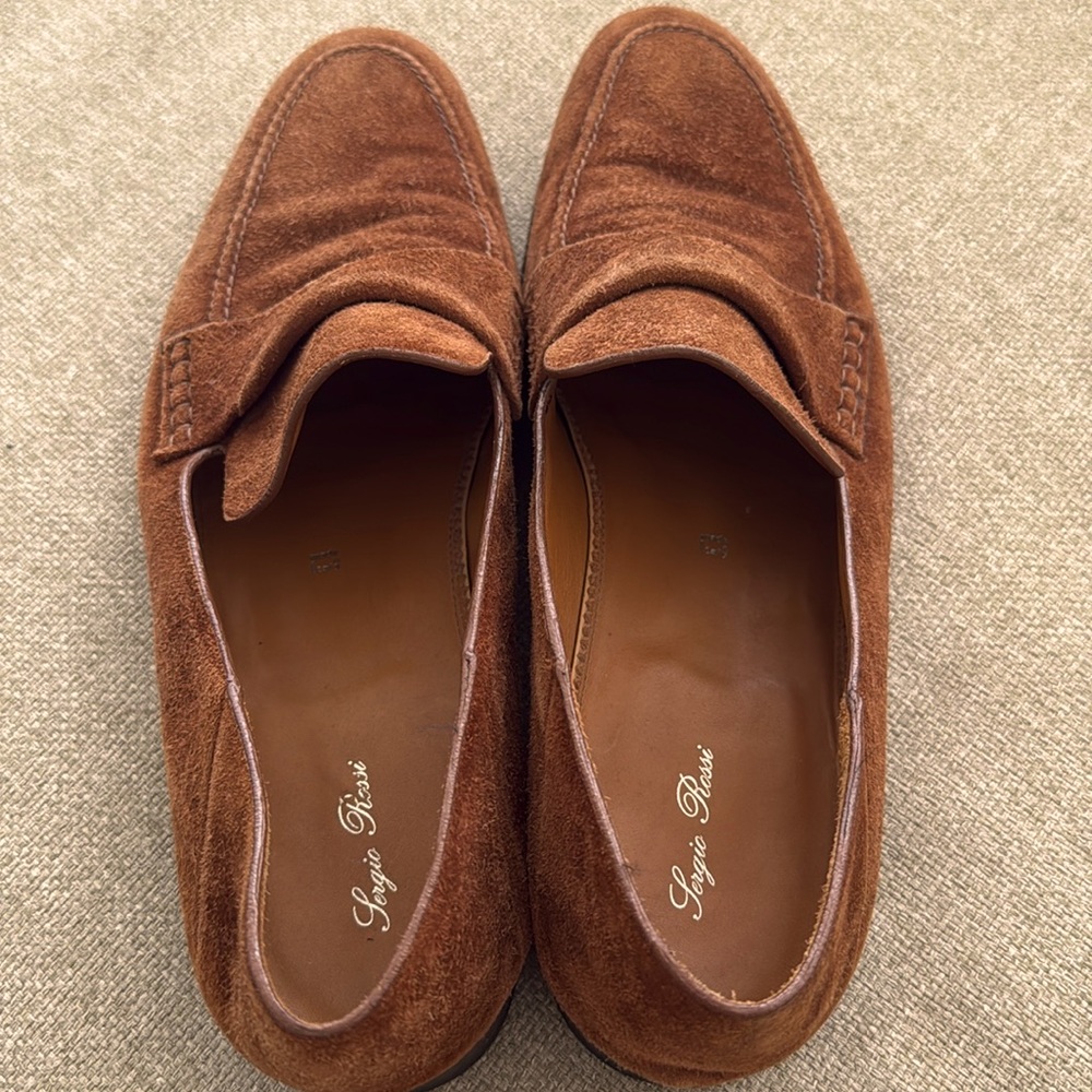 Sergio Rossi Suede loafers - Picture 3 of 4